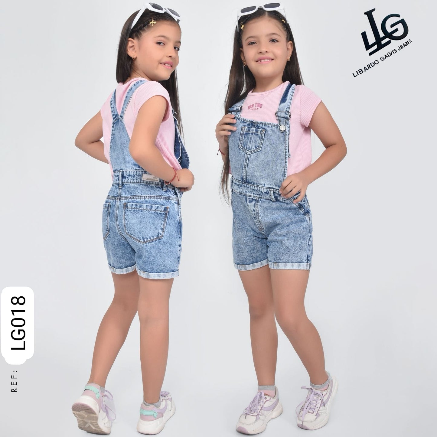 BRAGA SHORTS NIÑA REF:LG017