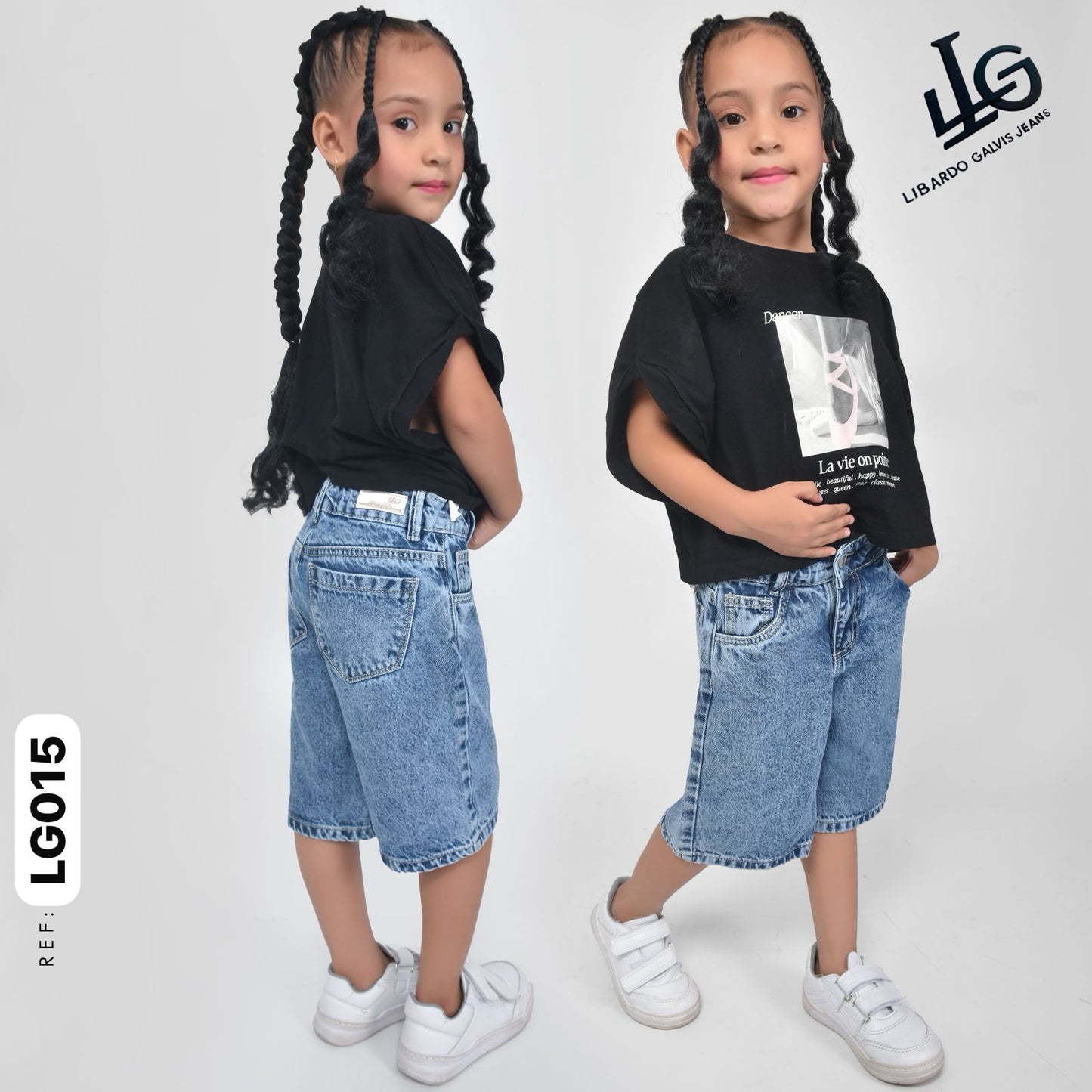 BIKER NIÑA REF:LG015